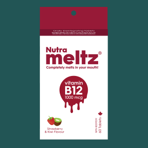 Nutrameltz Vitamin B12 1000mcg 60 Tablets