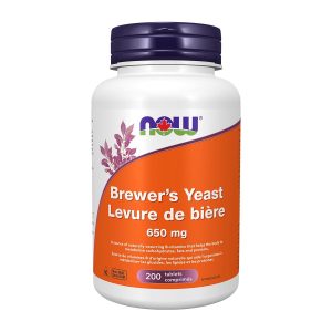 NOW Brewer's Yeast 650mg 200 Tablets
