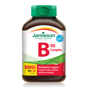 Jamieson B-Complex 50mg 90+30 Caplets