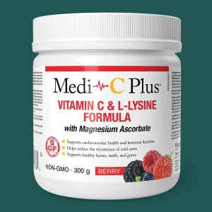 Medi C Plus With Magnesium Ascorbate Berry Powder 300g