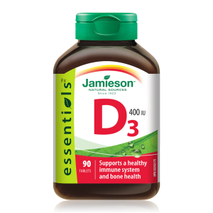 Jamieson Vitamin D3 400IU 90 Tablets